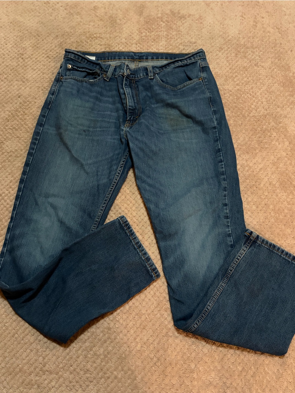 Levi's Men's Blue Bootcut Denim Jeans